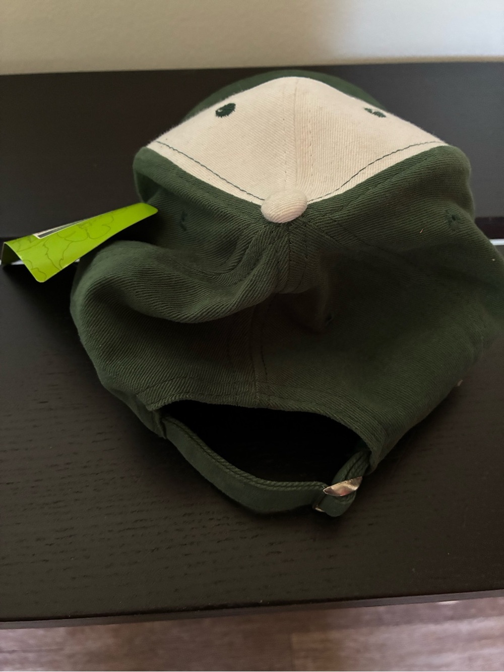 2014 Normandy REI World Equestrian Games Baseball Cap - Green & Cream - Picture 2 of 2